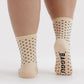 Baggu Socks - Cream + Black Micro Polka Dot