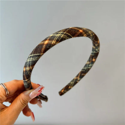 Academy Plaid Hairband