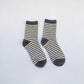 Striped Casual Crew Socks