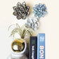 Ceramic Flower - Pastel Blue Rose