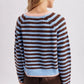 Contrast Stripe Knit Cardigan