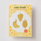 Cute Fruit Trio Plant Decorations
