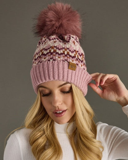 Mauve Vintage Inspired Knitwear