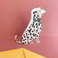 Sitting Dalmatian Card