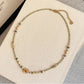 Delicate Natural Stone Beaded Necklace