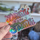 Delulu Sticker - Holographic