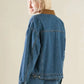 Denim + Cord Collared Chore Jacket