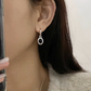 Silver Y2K Charm Earrings
