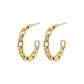 Eira Cable Chain Hoops