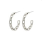 Eira Cable Chain Hoops