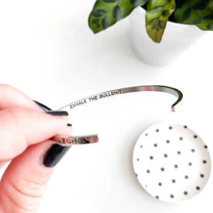 GHG Exhale the Bullshit Bangle