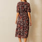 Smocked Bodice Button Down Dress