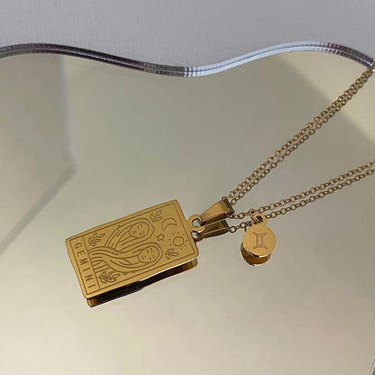 Gold Zodiac Necklaces