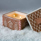 Gingerbread House Candle