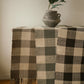 Gingham Table Runner - Fog
