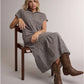 Tiered Gingham Shirt Dress