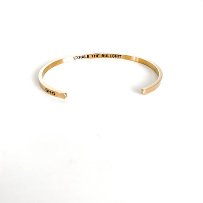 GHG Exhale the Bullshit Bangle