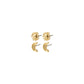Misha 2-in-1 Stud Earrings