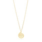 Still Coiled Pendant Necklace