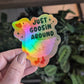 Goosin Around Sticker (Green) - Holographic