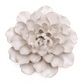 Ceramic Flower - Ivory Water Lily