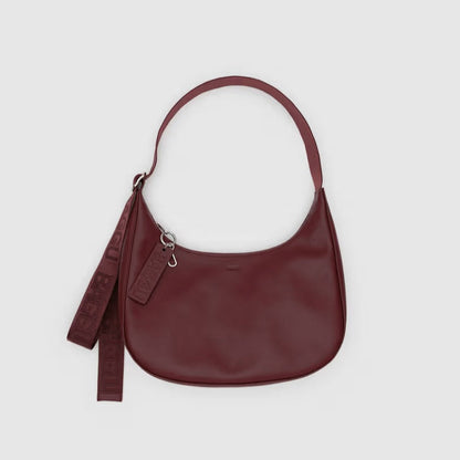 Baggu Medium Recycled Leather Crescent Bag