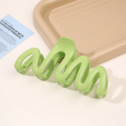 Gloss Squiggle Hair Claws