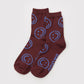 Baggu Socks - Mahogany Happy