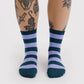 Baggu Socks - Malachite Stripe
