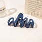 Matte Squiggle Hair Claws