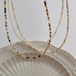 Sand Dune Micro Beaded Necklaces