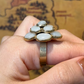 Moonstone Flower Cocktail Ring