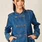 Napoleon Double Button Denim Jacket