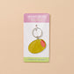 Olive Enamel Keychain