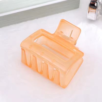 The Frosted Square Hair Claw