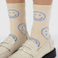 Baggu Socks - Periwinkle Happy