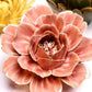Ceramic Flower - Champagne Pink Rose