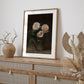 Vintage Pink Roses 8x10" Print