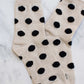 Polka Dot Puff Socks