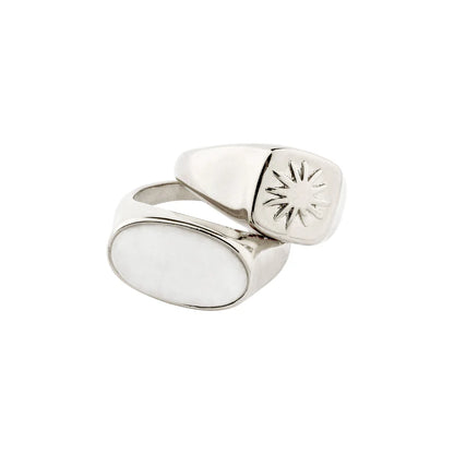 Prism Signet Ring Set/2