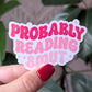Reading Smut Sticker