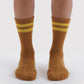 Baggu Ribbed Socks - Toffee Stripe