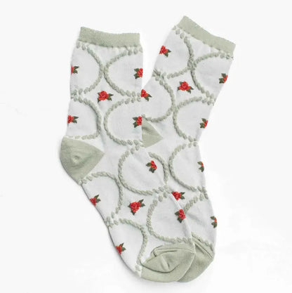 Antique Rose Socks