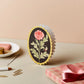 Rose Oval Mini Card