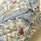 Sakura Block Print Oven Mitt - Blue