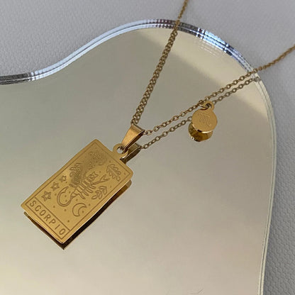 Gold Zodiac Necklaces
