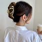 The Metallic Scrawl Hair Claw