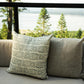 20x20 Scalloped Edge Pillow - Silver Grey