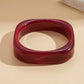 Squared Acrylic Bangle