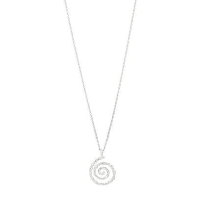 Still Coiled Pendant Necklace